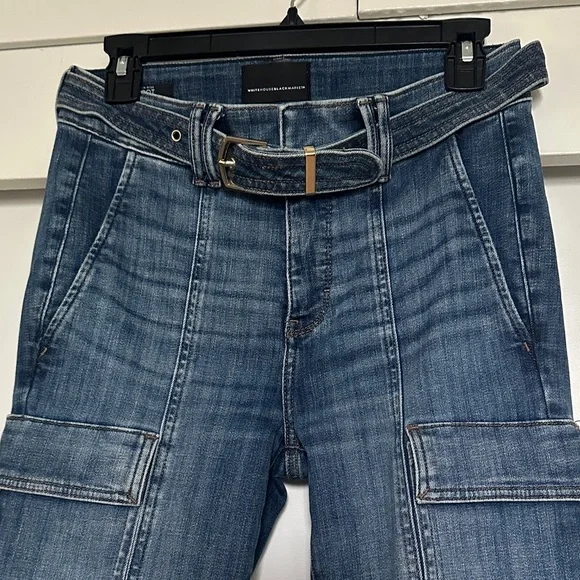 IWhite House Black Market High-Rise Cargo Bootcut - Picture 6 of 12